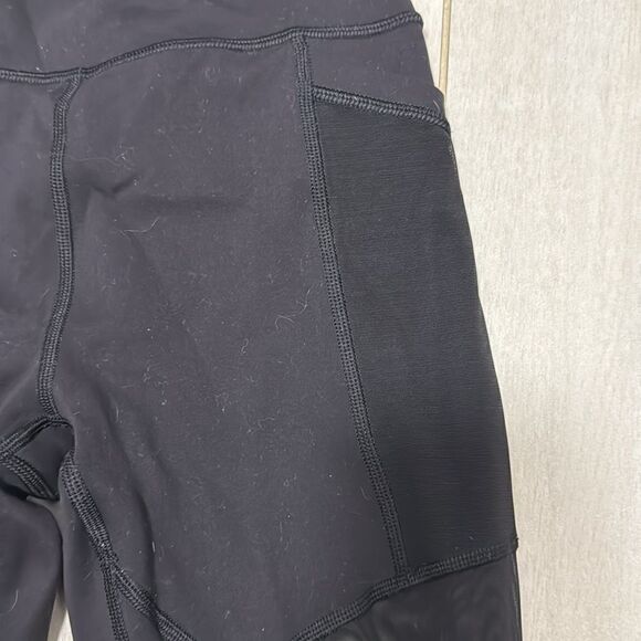 Lululemon 2 black 25” mesh and pocket legging. - Picture 3 of 6